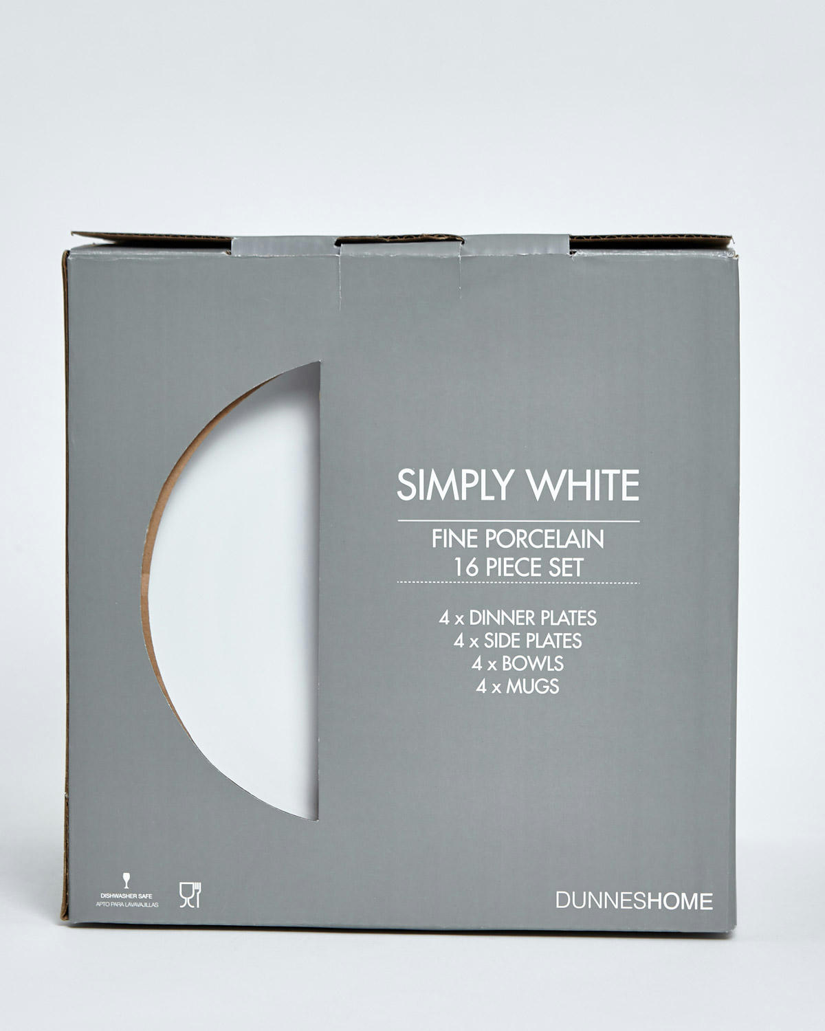 Simply White 16 Piece Dinner Set
