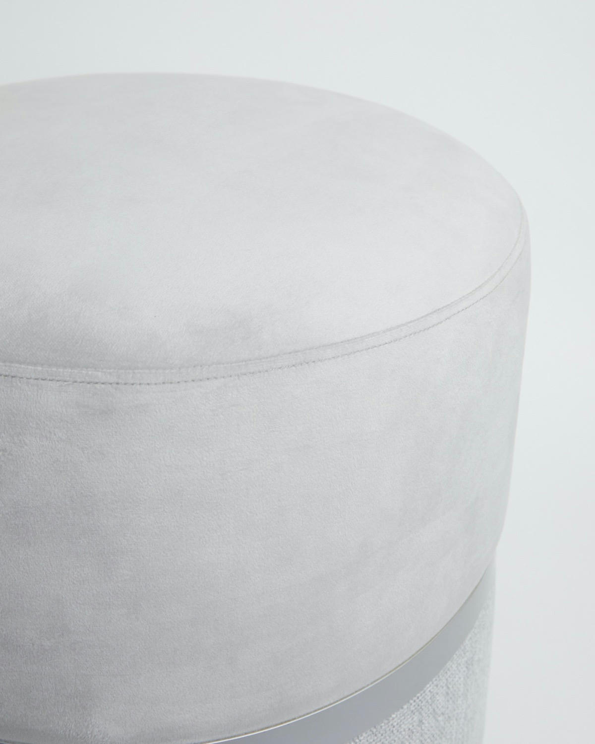 Francis Brennan the Collection Grey Kenmare Small Stool