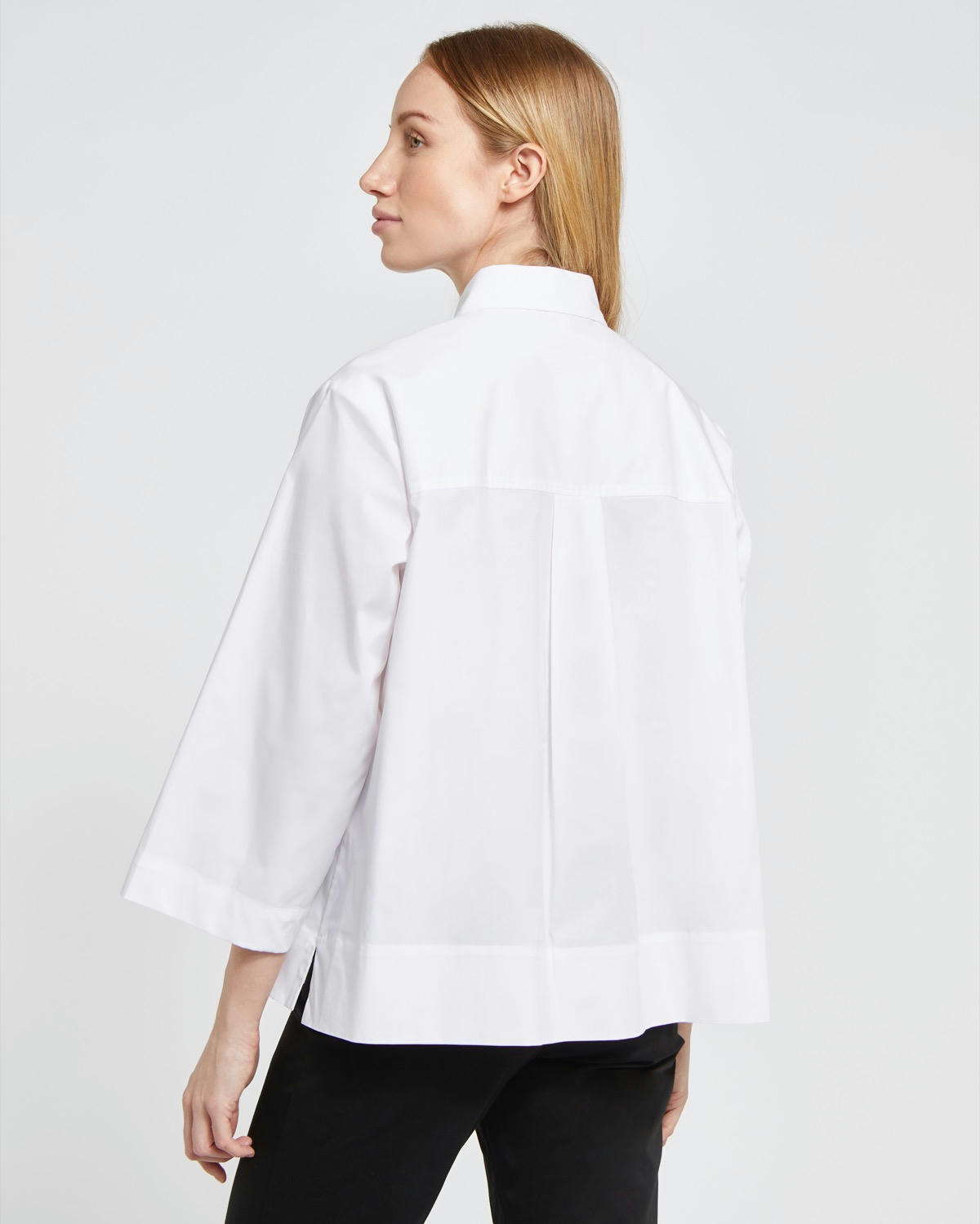 Carolyn Donnelly The Edit Cotton Blend Printed Shirt