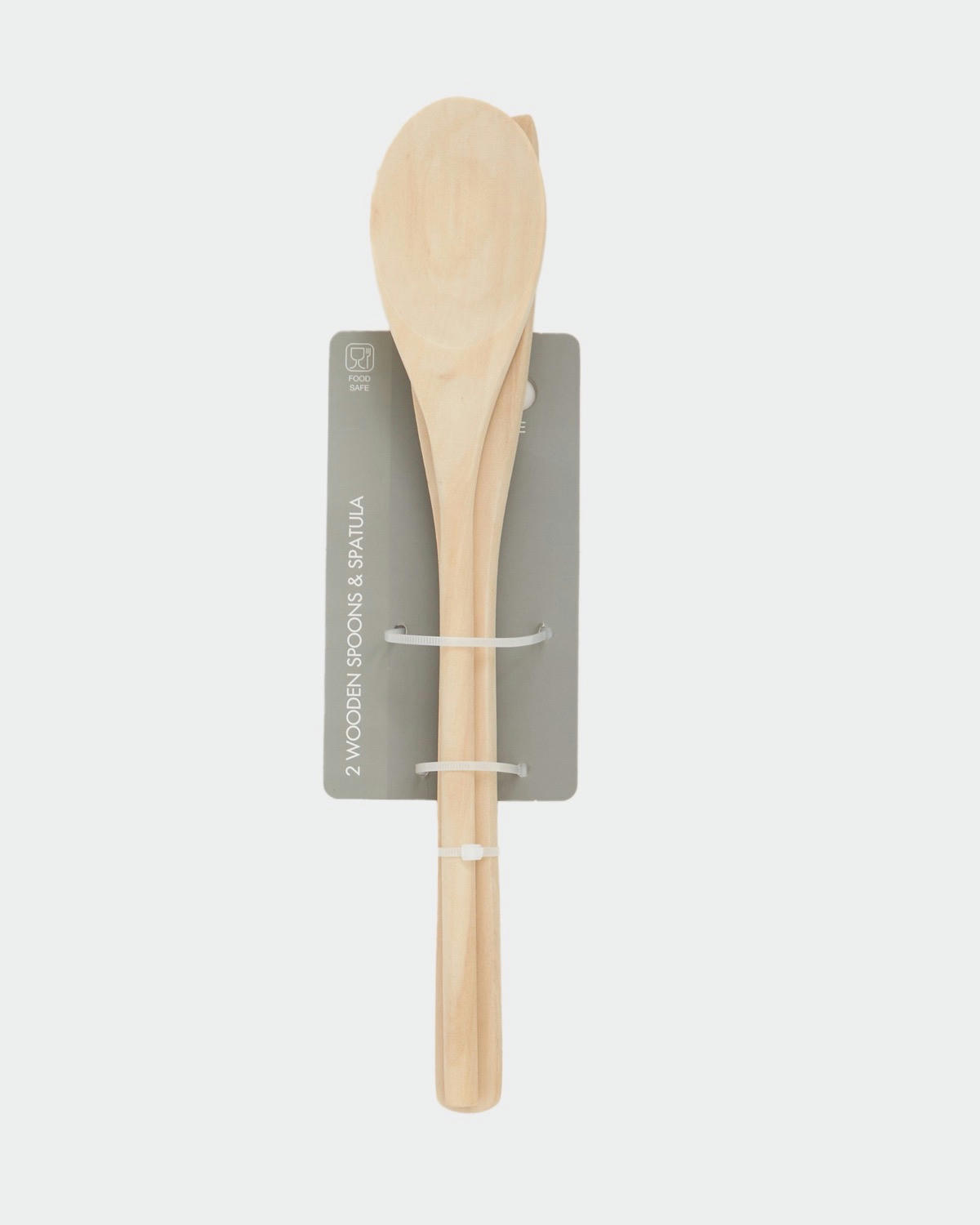 Wooden Spoons and Spatula (Set Of 3)