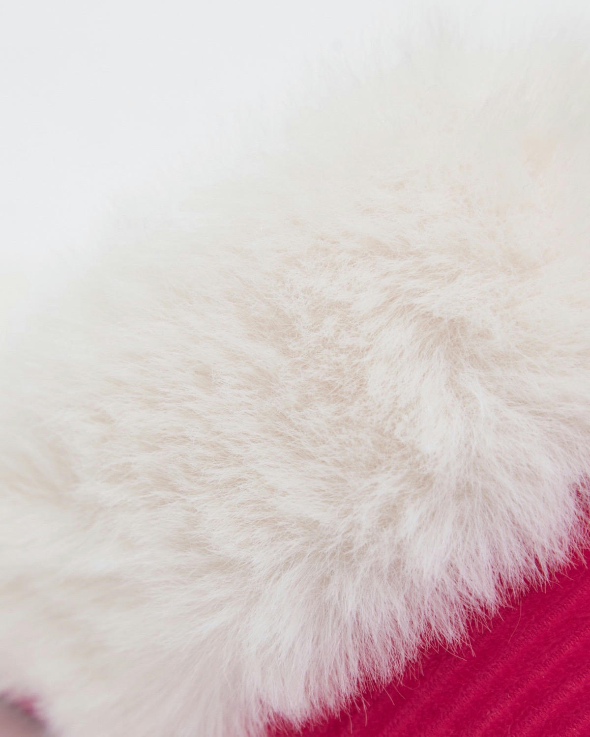 Rib Velour Mule Slippers