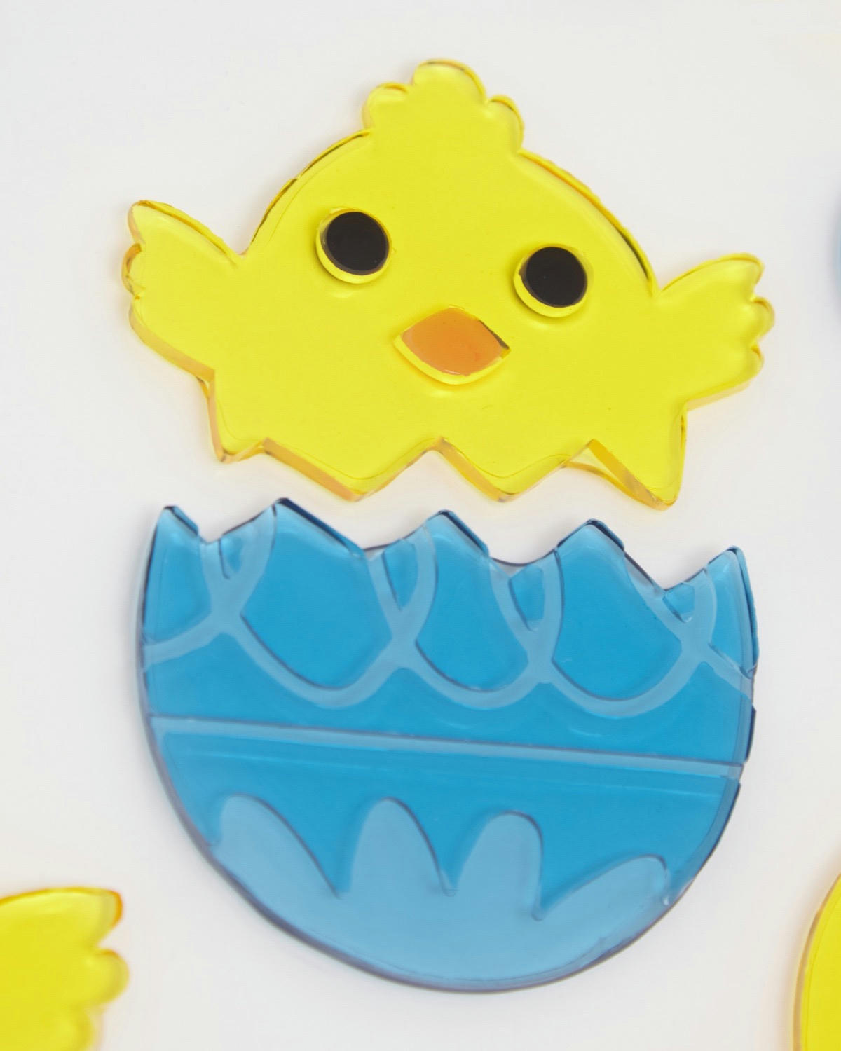 Easter Chick Gel Stickers
