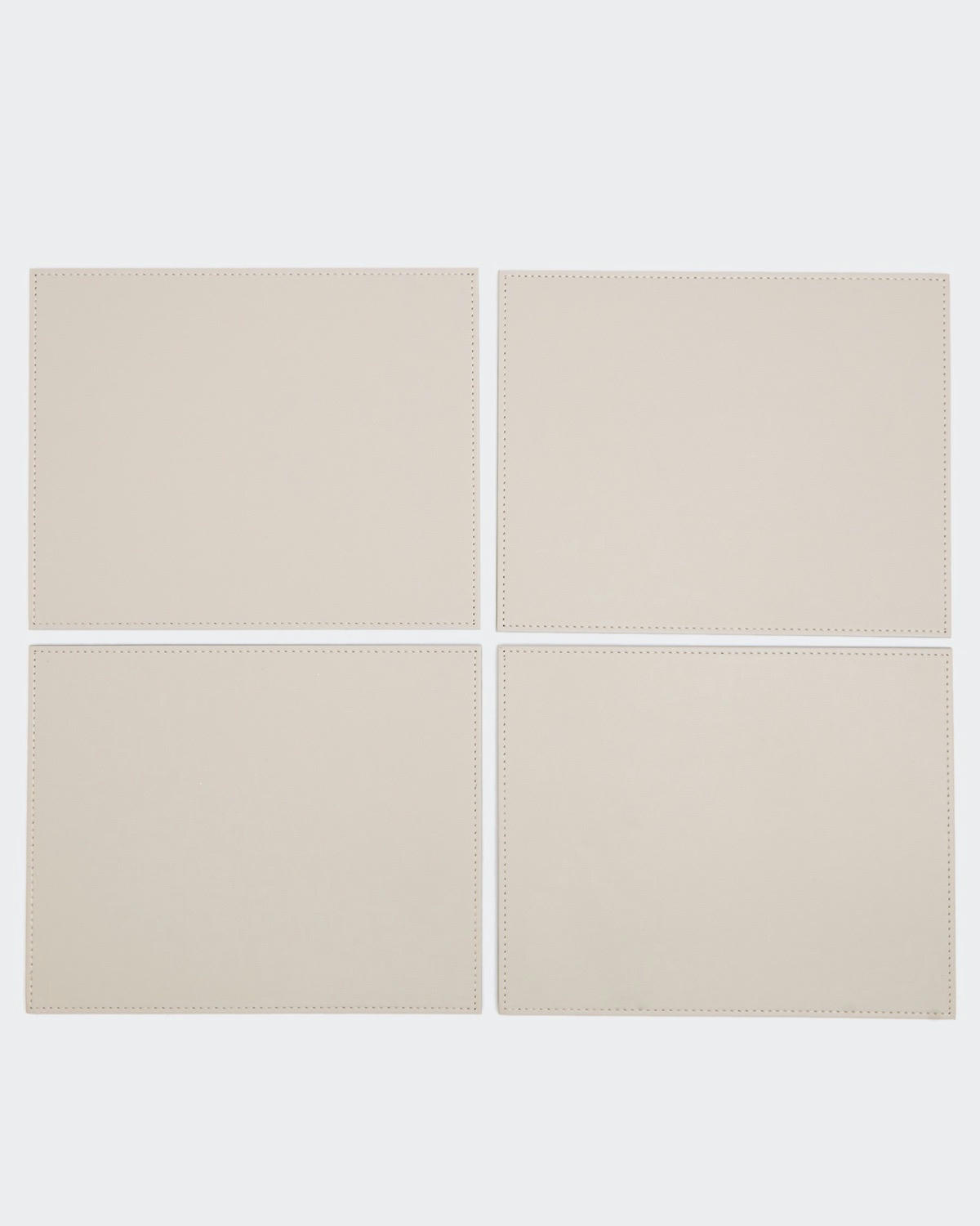 Rectangular Stitch Placemats - Pack Of 4
