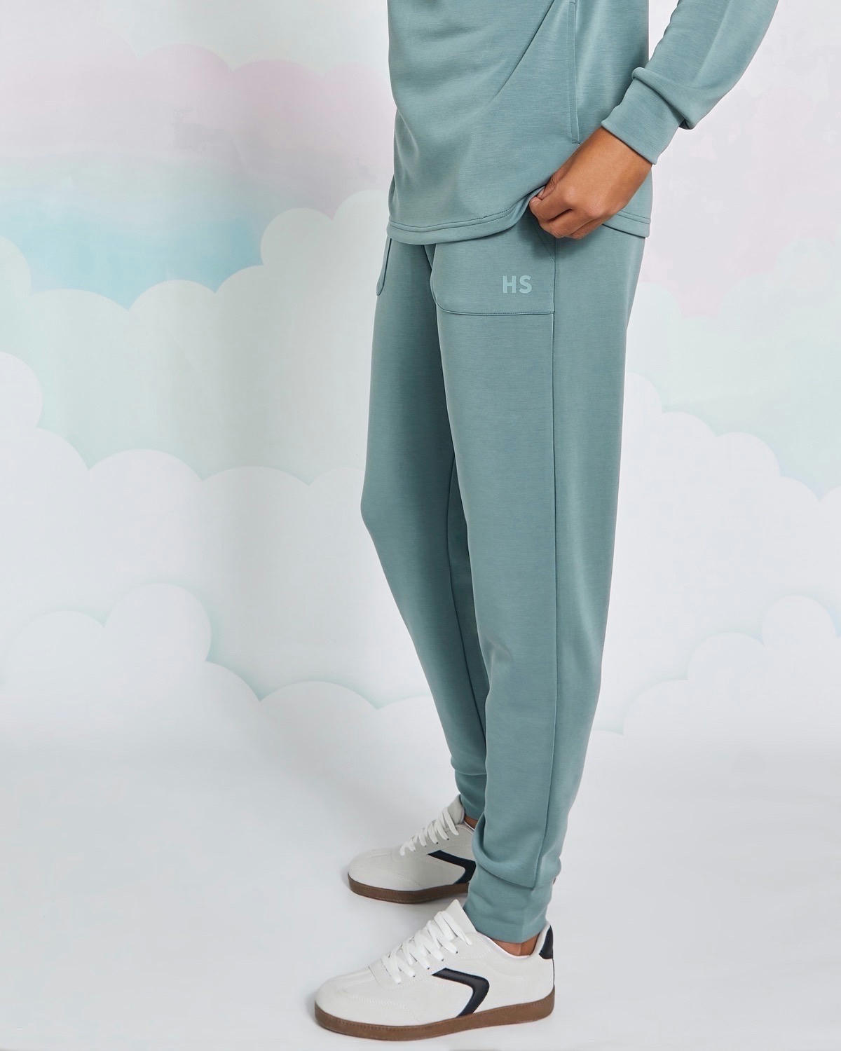 Helen Steele Sage Soft Touch Joggers