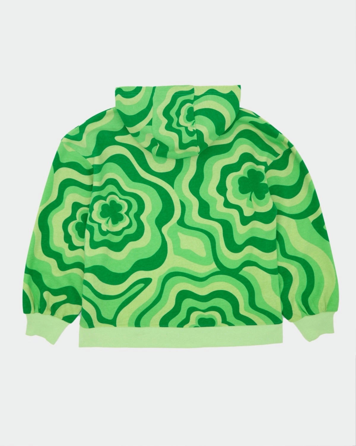 Shamrock Print Hoodie (2-14 Years)