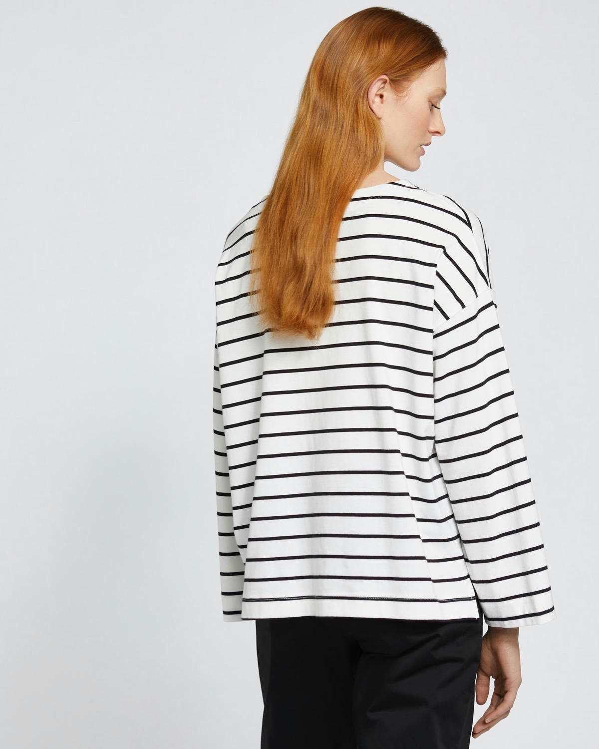 Carolyn Donnelly The Edit Stripe Cotton Top