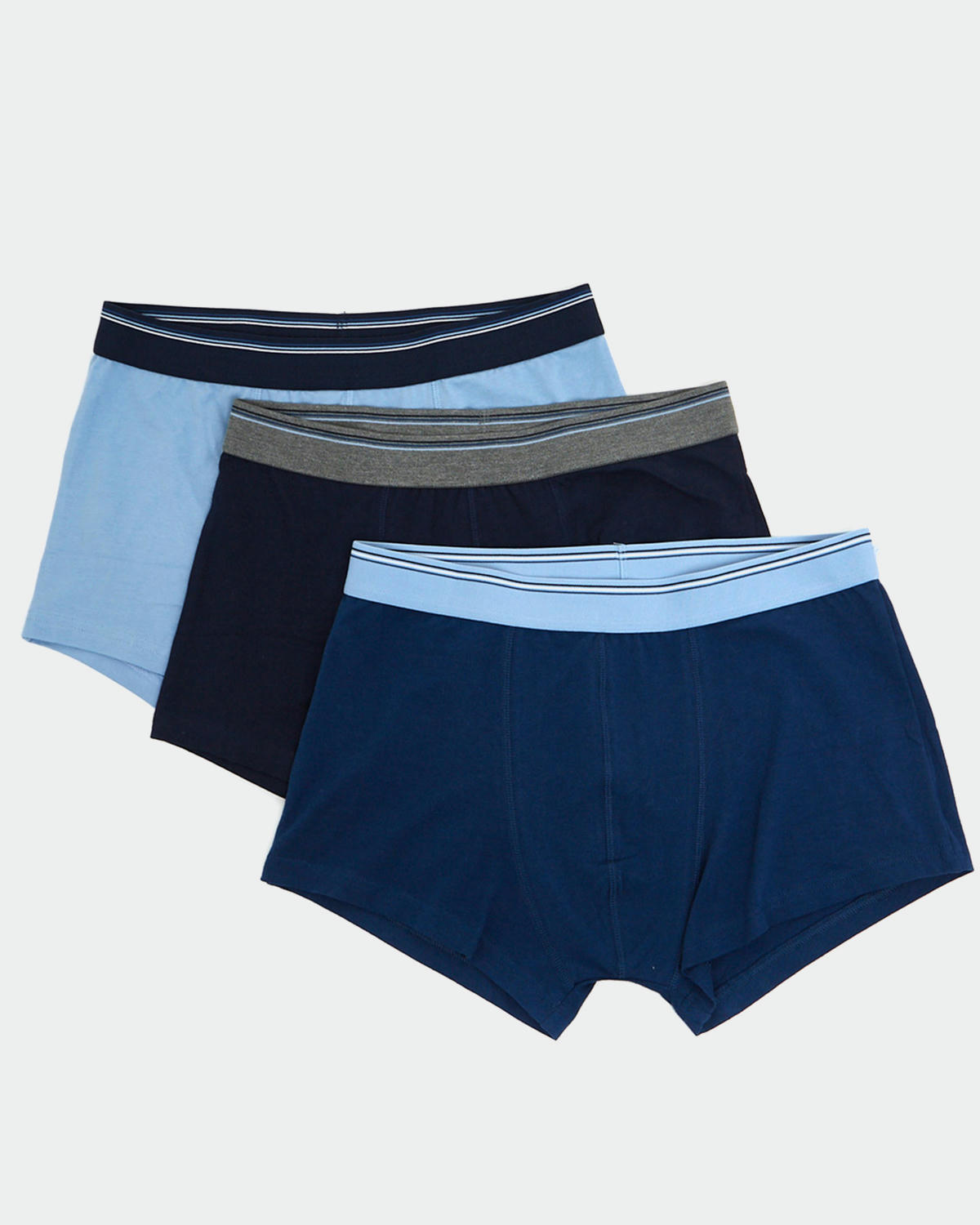 Cotton-Rich Hipsters - Pack Of 3