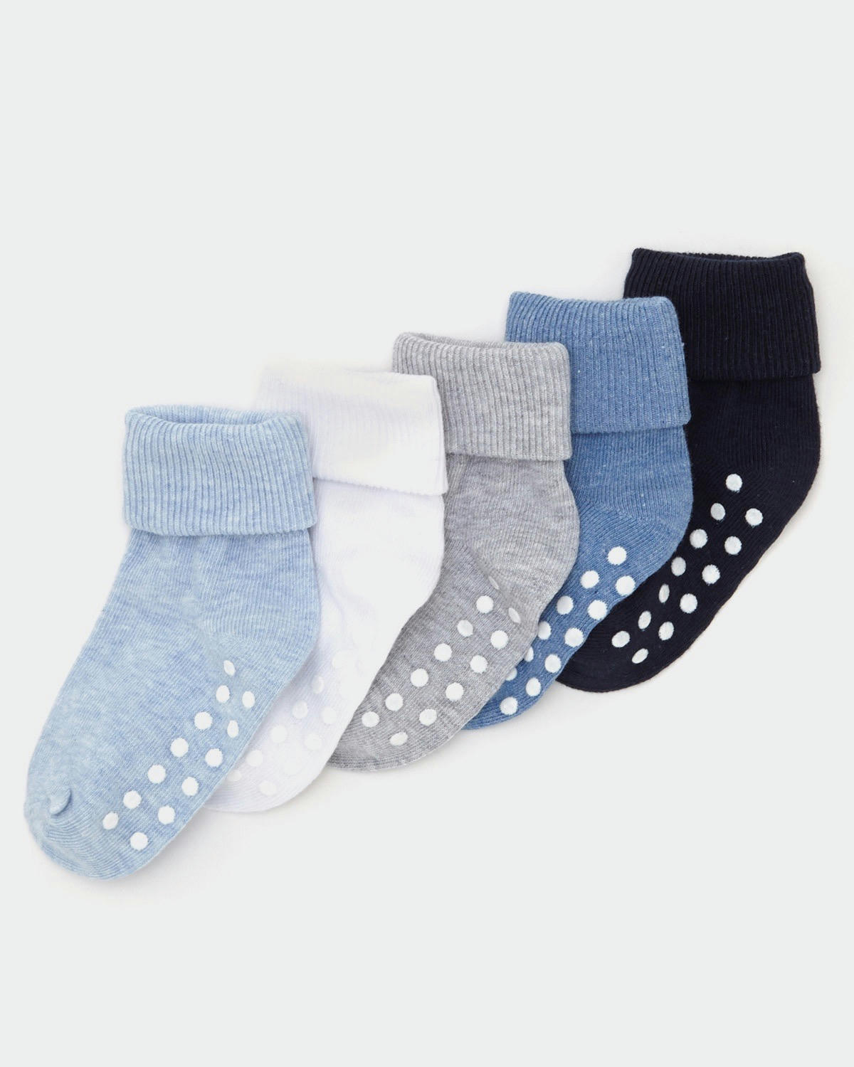 Baby Boys Tot Socks - Pack Of 5