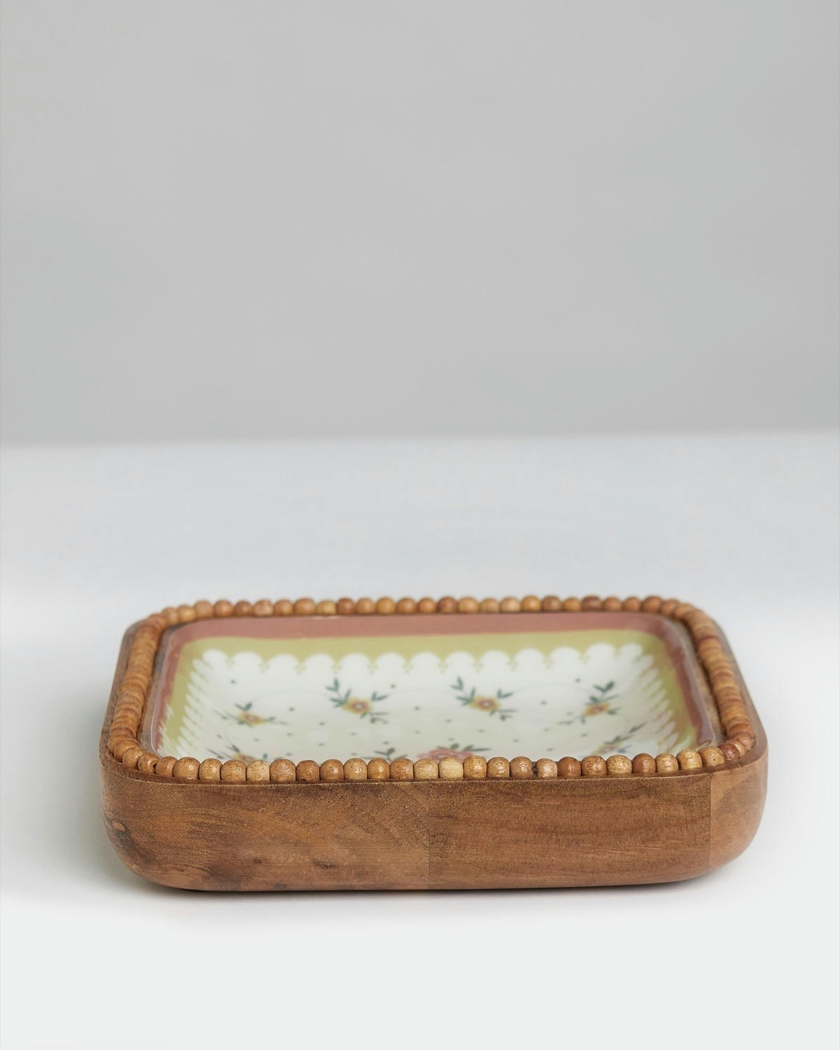 Carolyn Donnelly Eclectic Wooden Serve Bowl