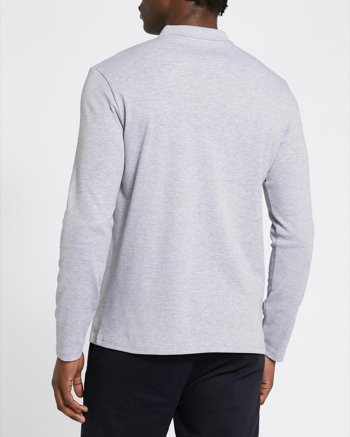 Long Sleeved Polo Top
