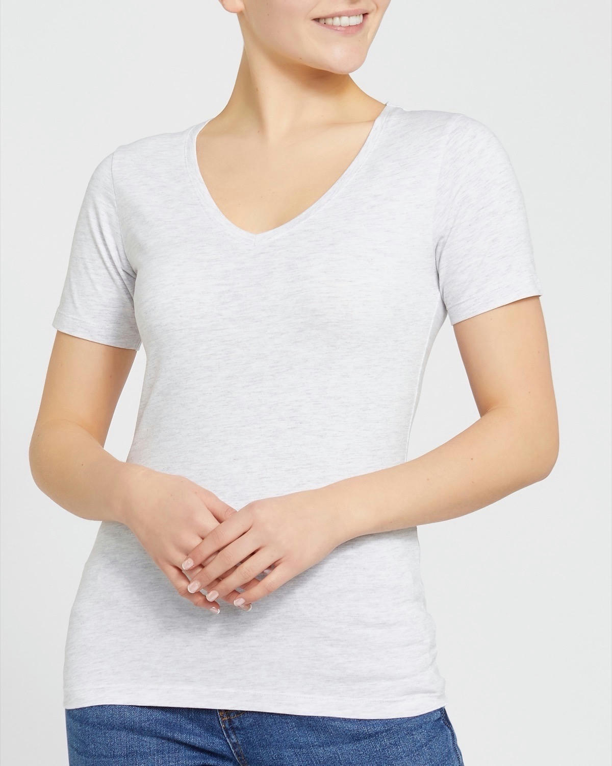 Stretch V-Neck T-Shirt
