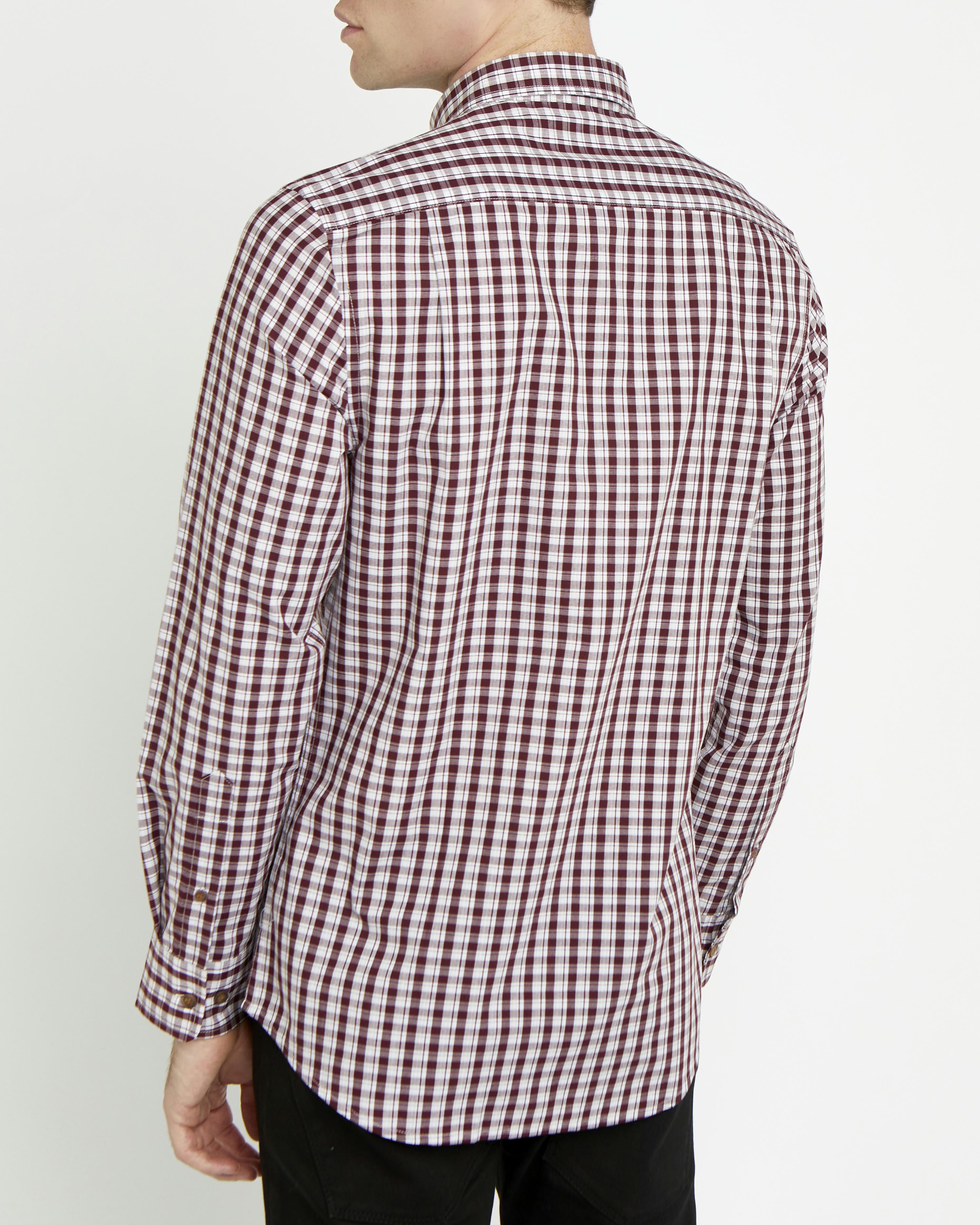 Long-Sleeved Slim Fit Shirt