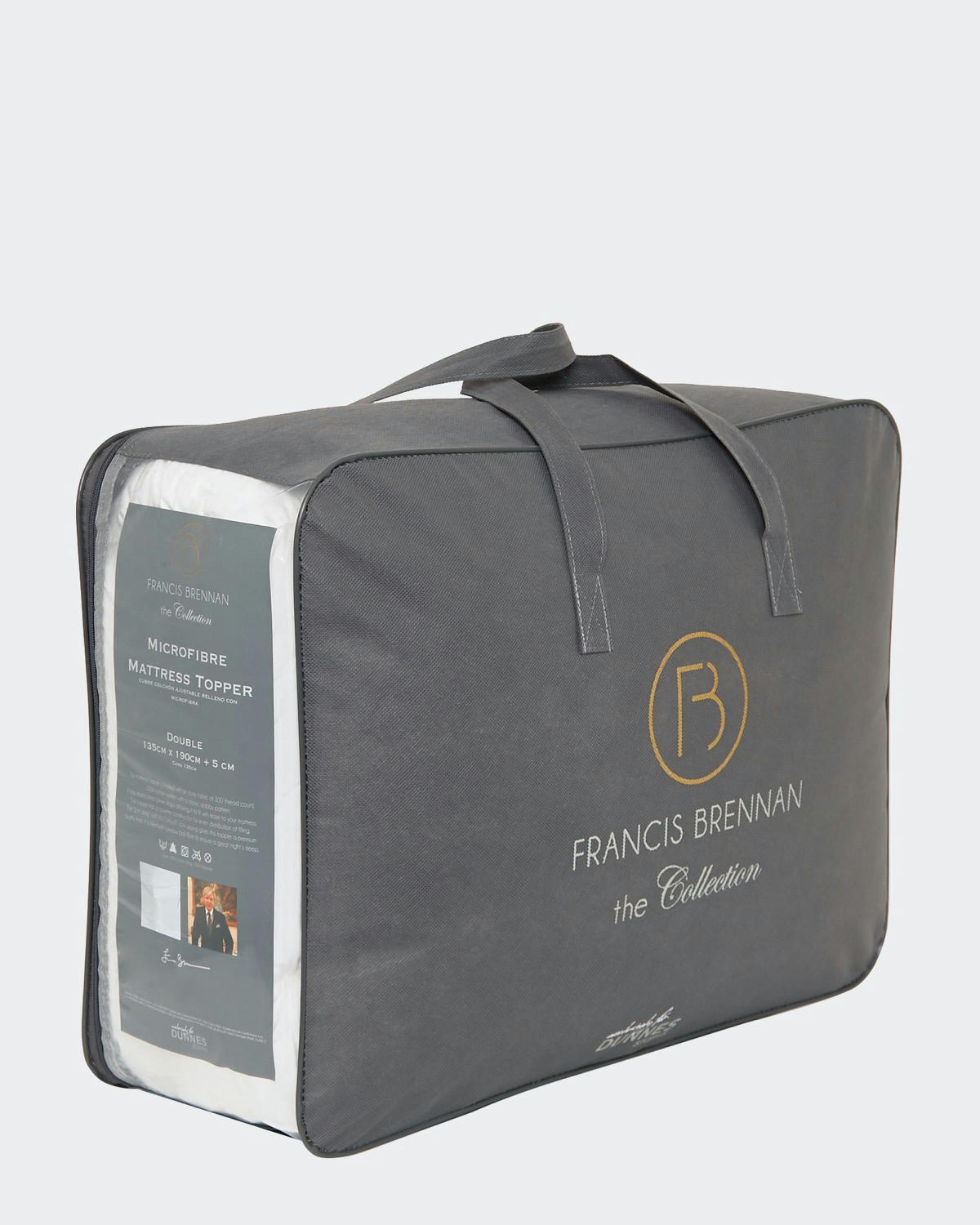 Francis Brennan the Collection Microfibre Topper