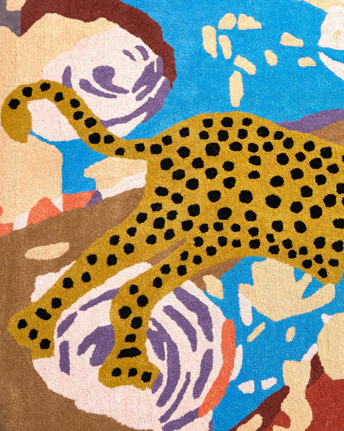 Joanne Hynes Tiger Lady Living Room Rug