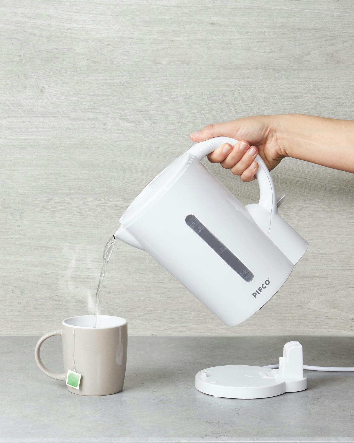 PIFCO Essentials White 1.7L Kettle