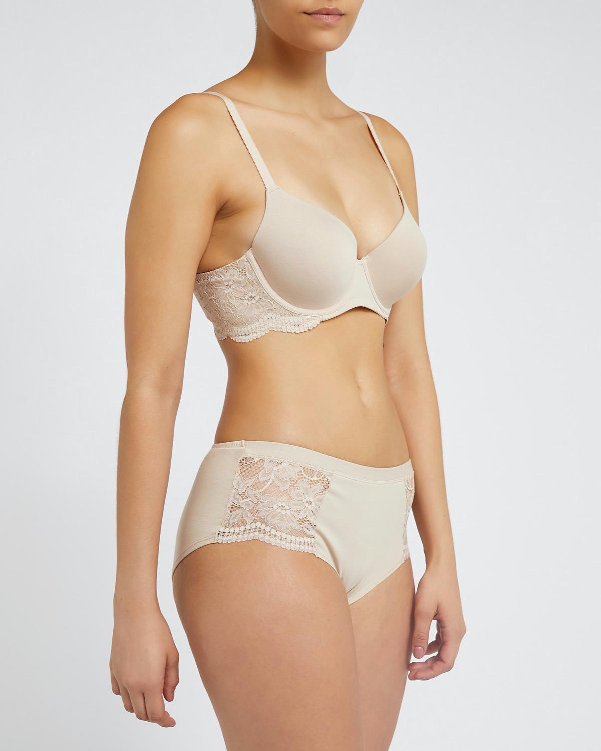 Cotton Rich Underwired Full Cup T-Shirt Bra