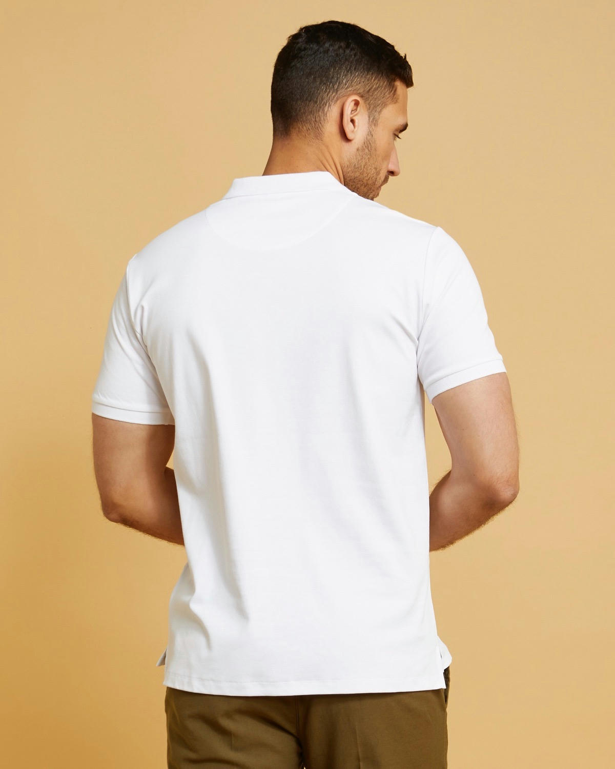 Paul Costelloe Living Mercerised Pima Cotton Polo Shirt