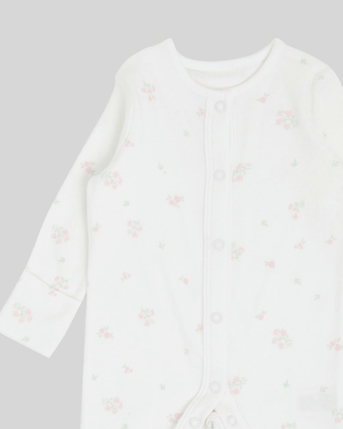 Baby Cotton Sleepsuits - Pack Of 3 (Newborn-23 Months)