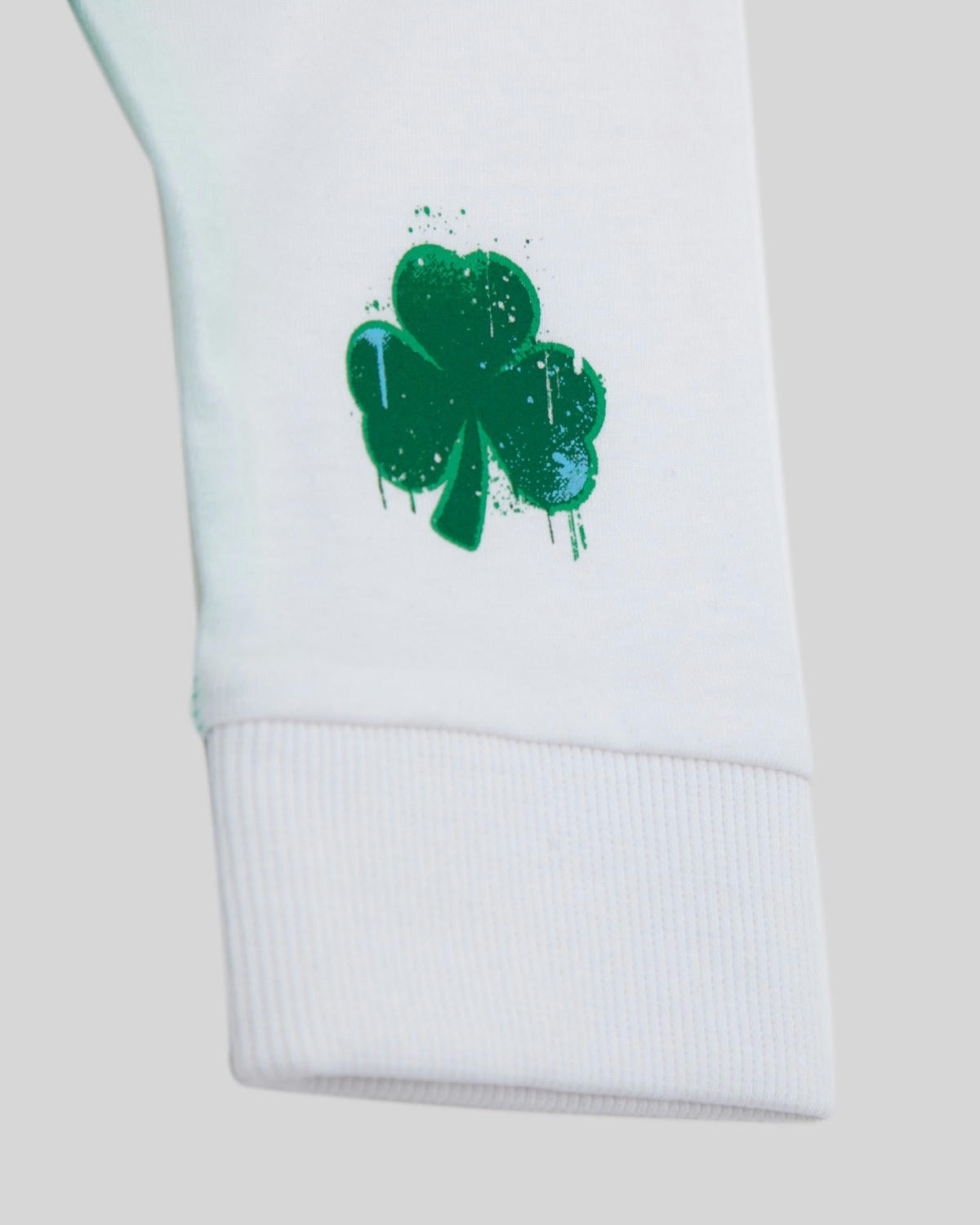 Long-Sleeved St Patricks Tie Dye Layered Shirt (3-14 Years)