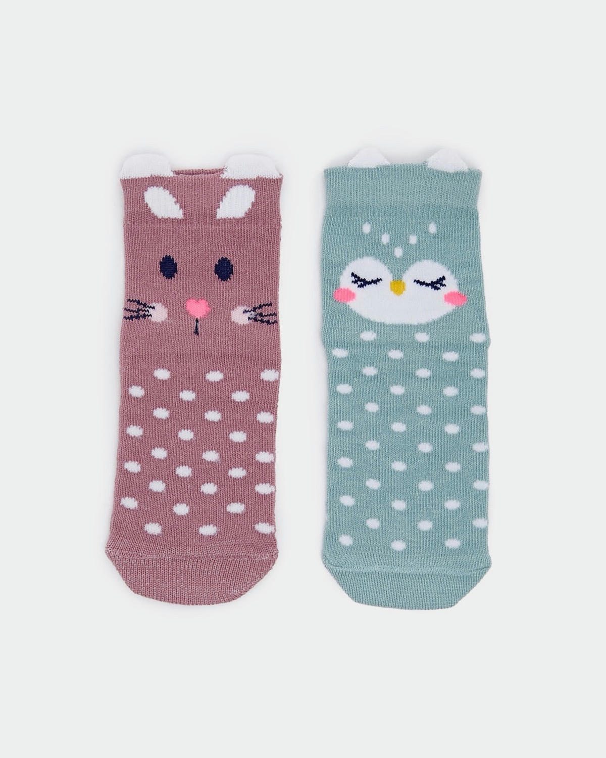 Baby Girls Design Socks - Pack Of 5