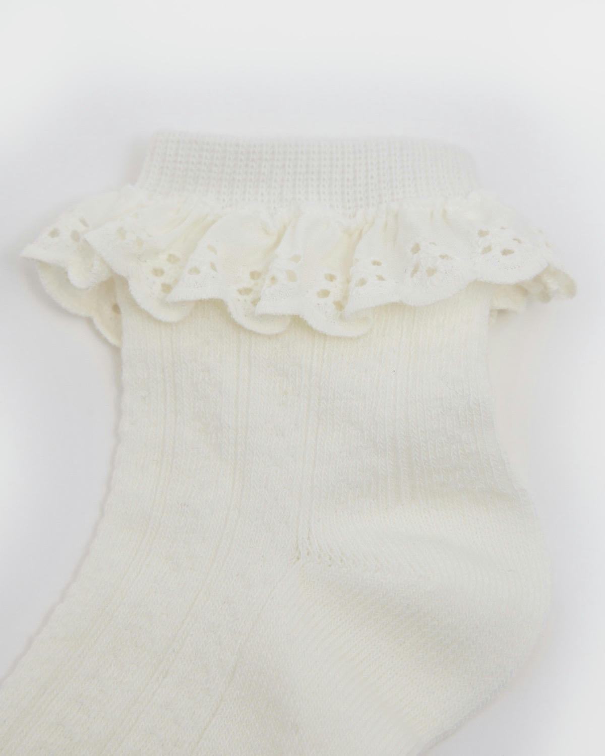 Baby Cotton Lace Socks - Pack Of 3