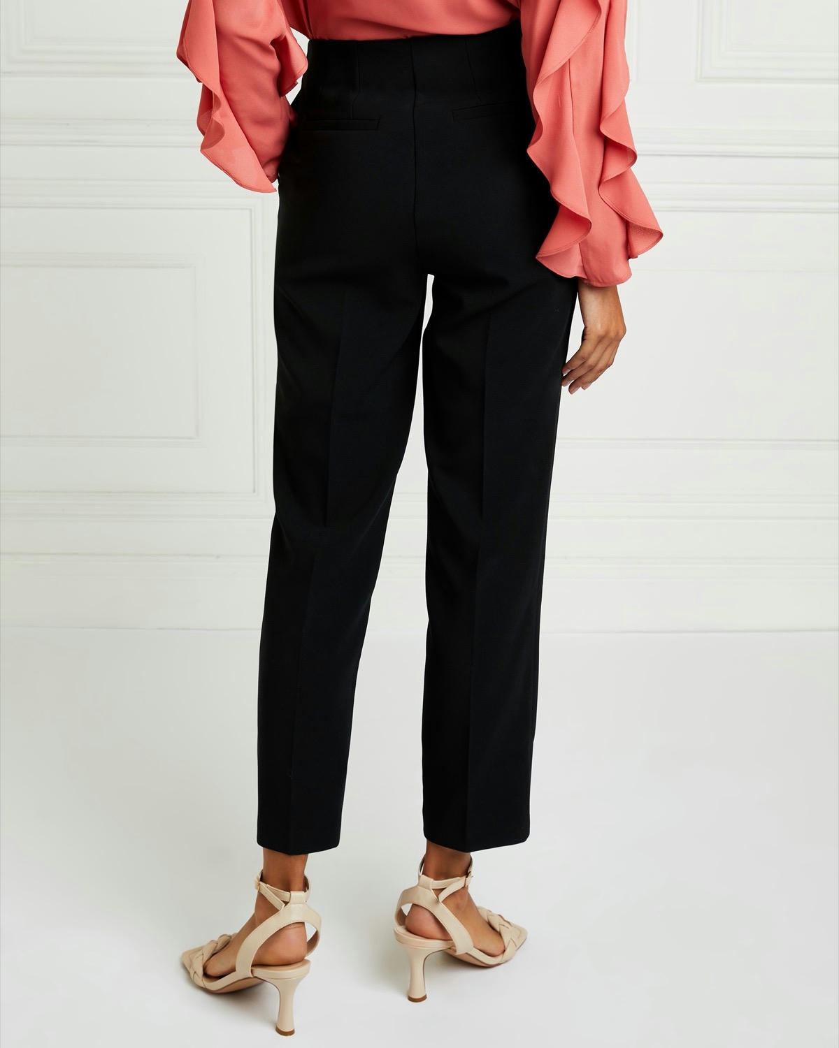 Gallery Seamed Straight Leg Trousers