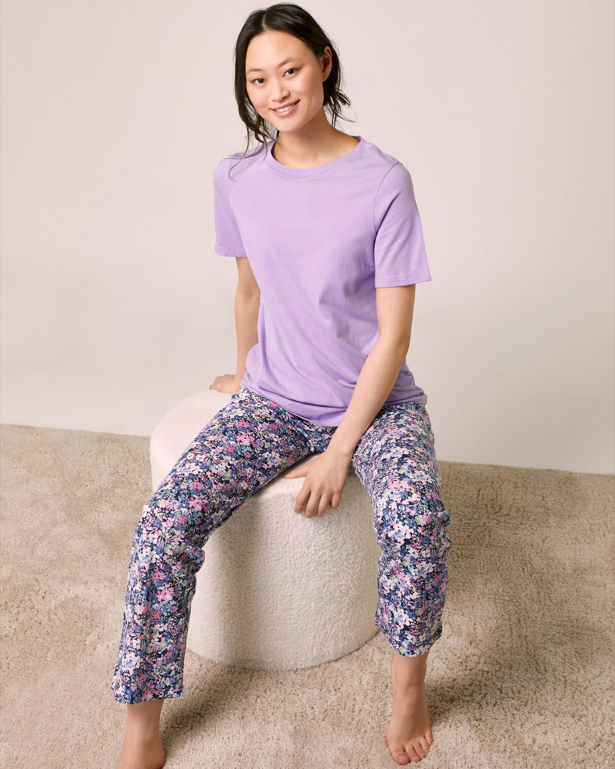 Cotton Straight Leg Pyjama Set