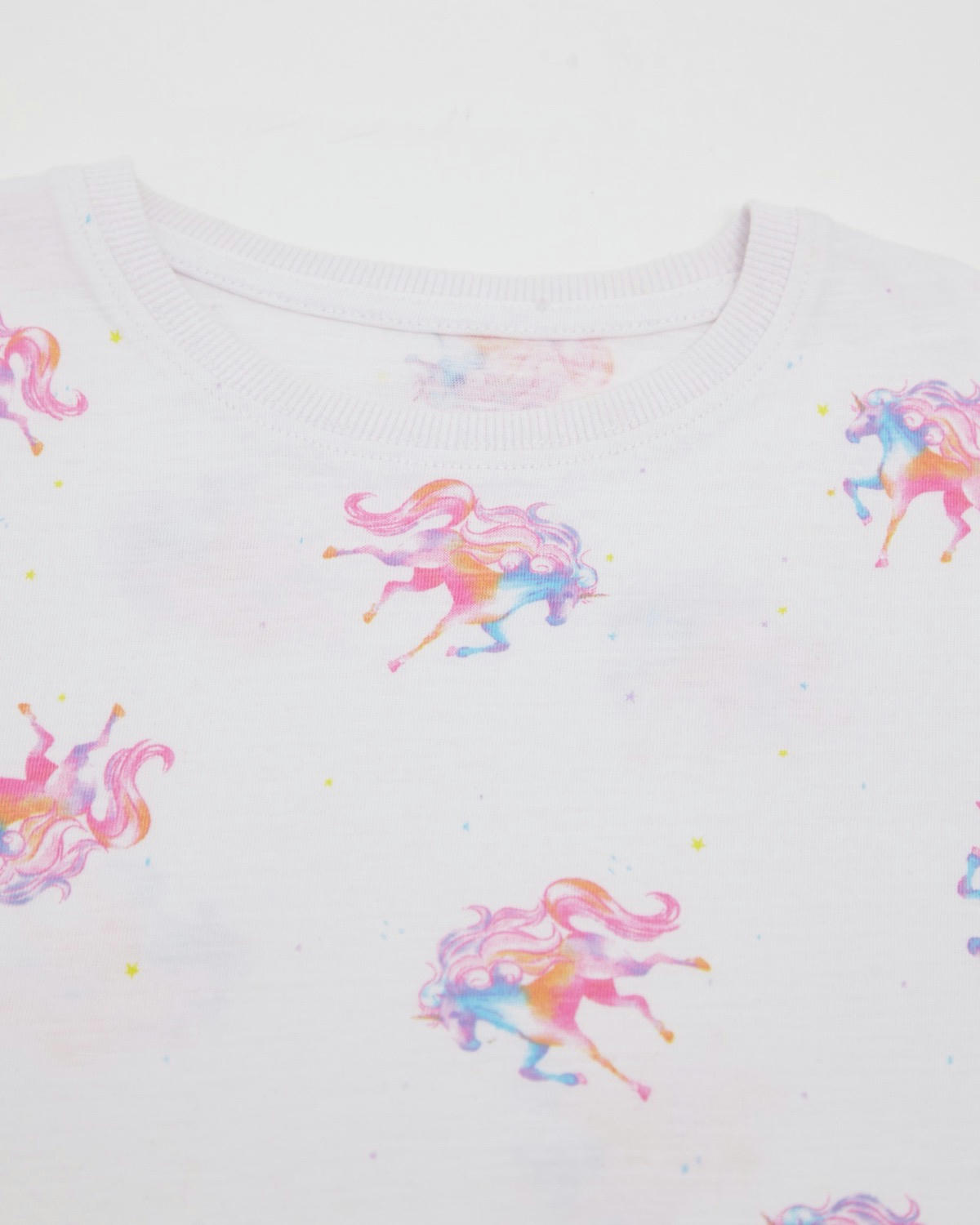 Printed Curved Hem T-Shirt (2-14 years)