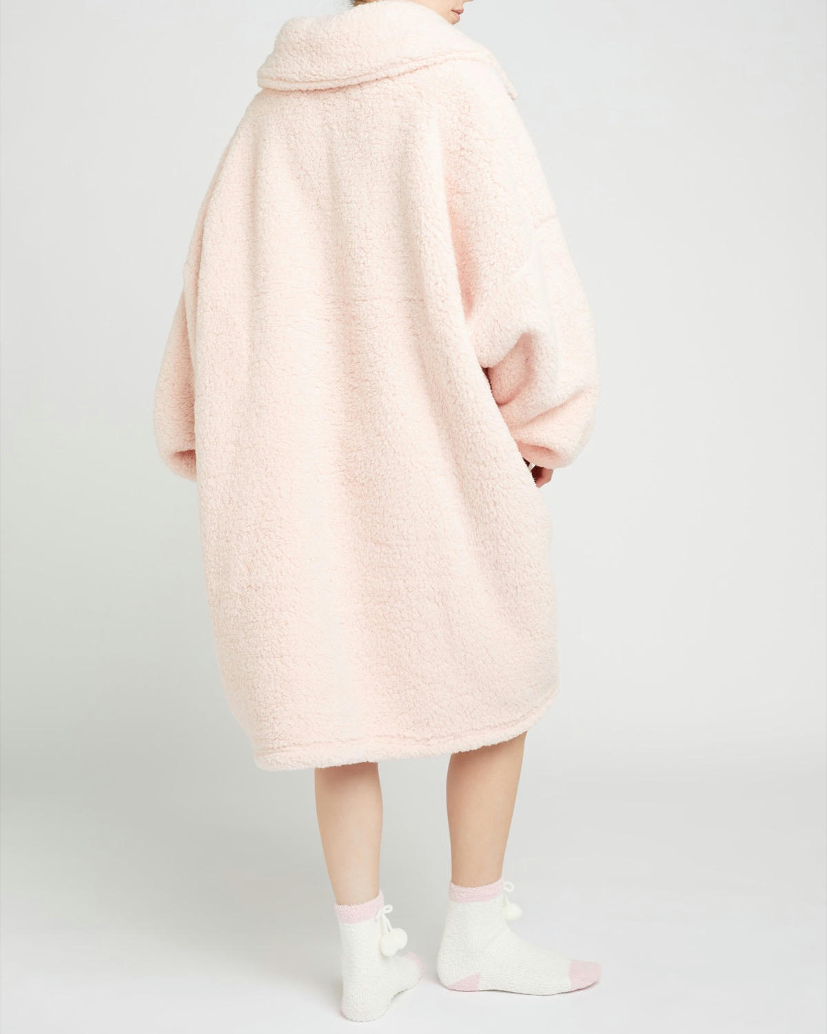 Shawl Collar Wearable Blanket