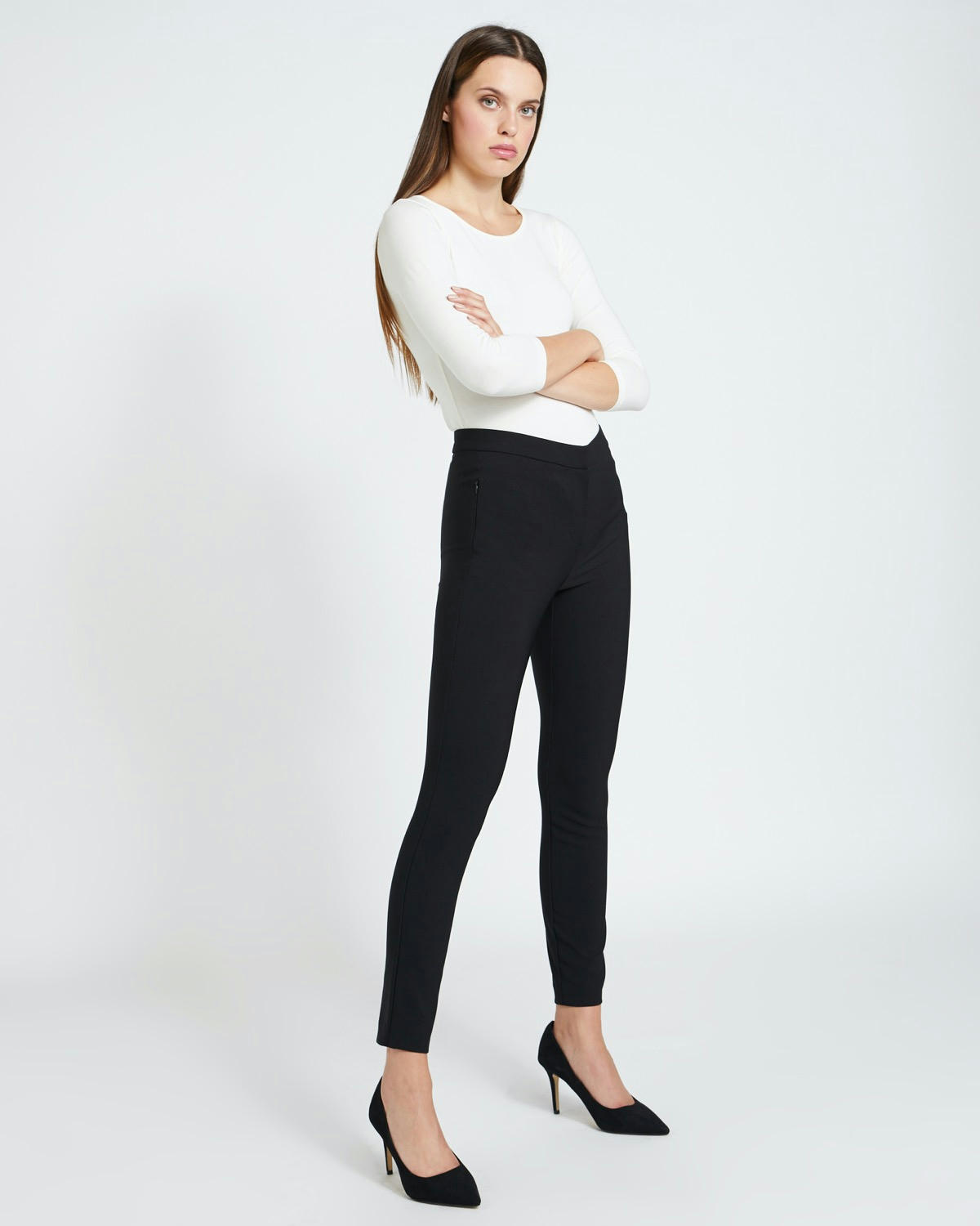 Savida Concealed Zip Trousers