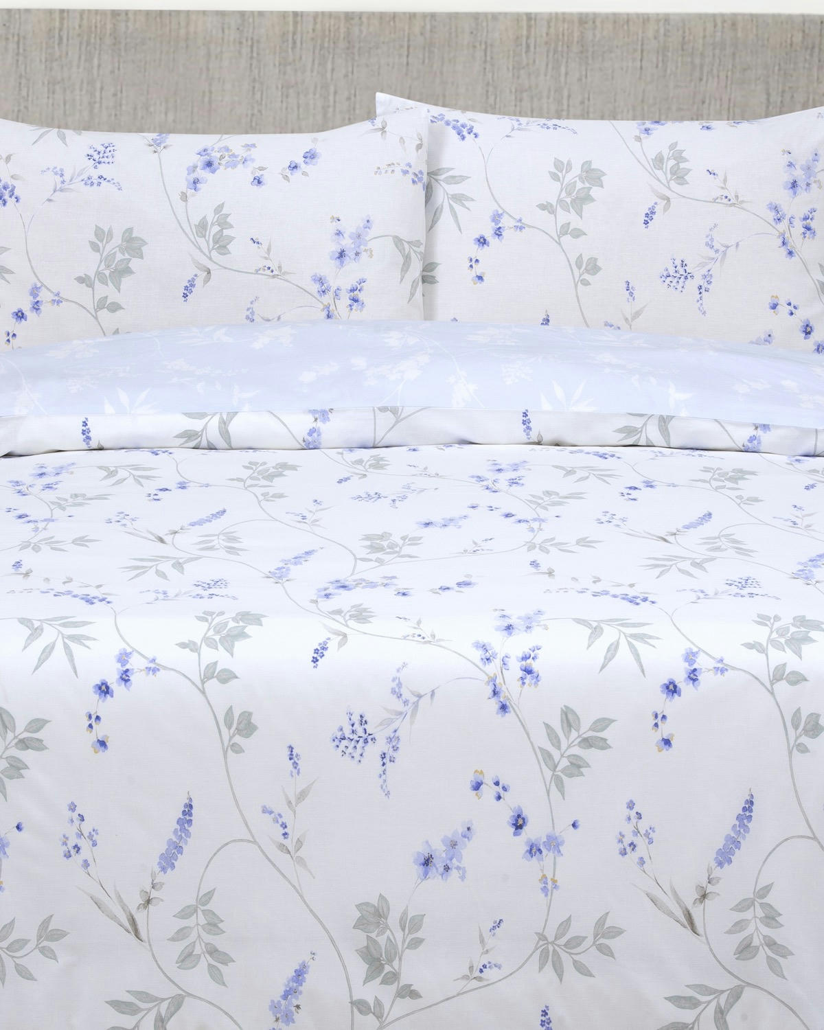 Trailing Oriental Flower Duvet Set