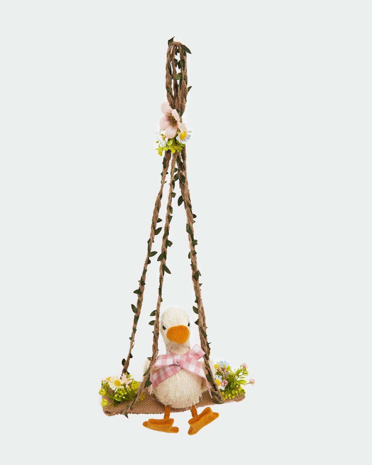 Easter Goose On Swing Decoration