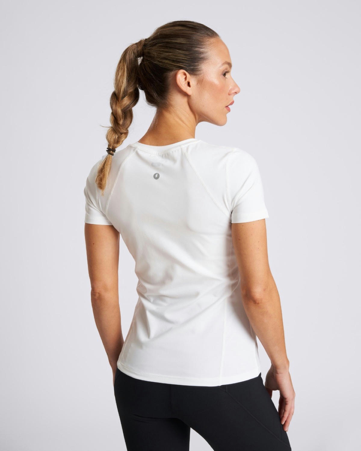 Powercut Sculpt Perform Training T-Shirt in White