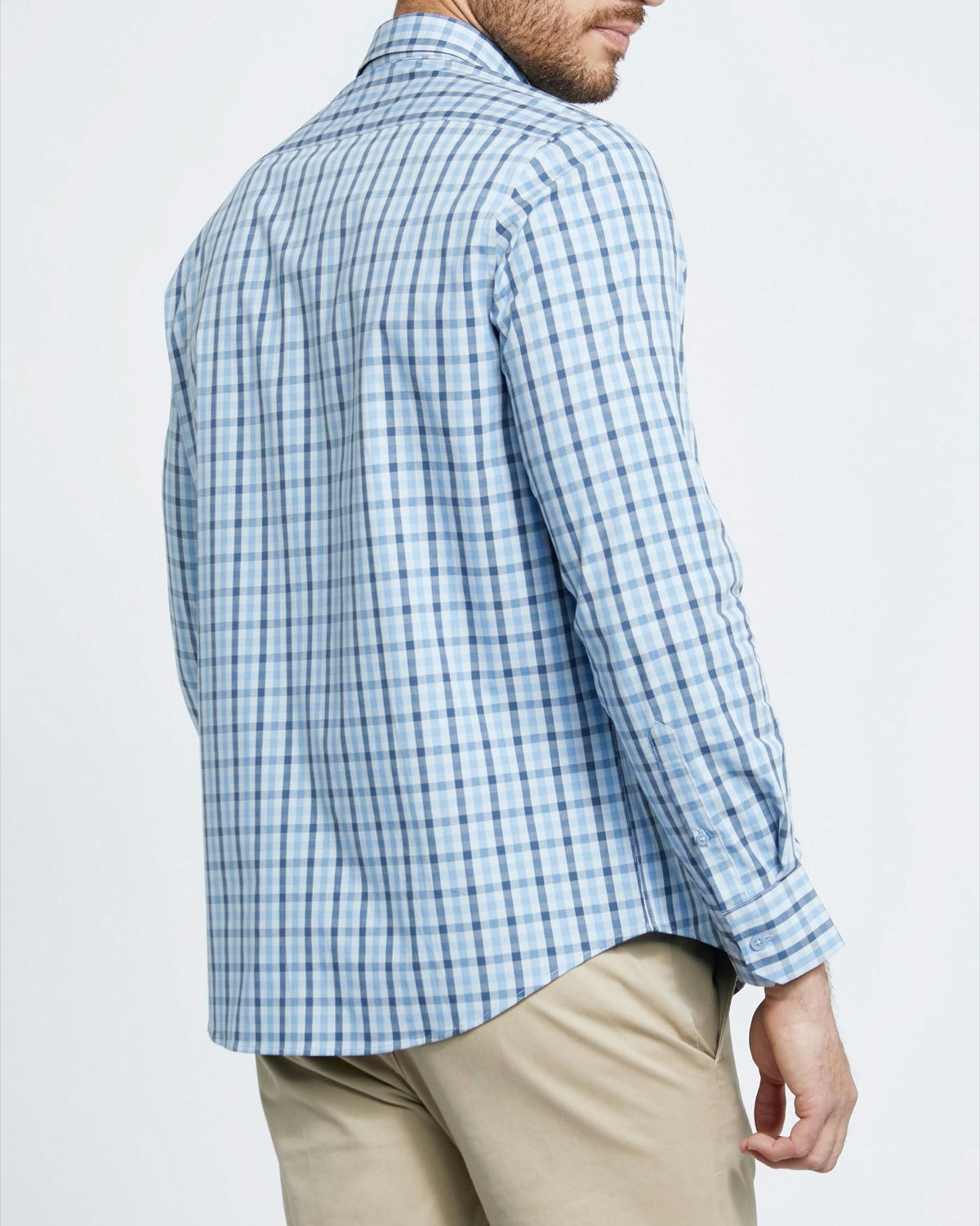 Luxury Stretch Check Shirt