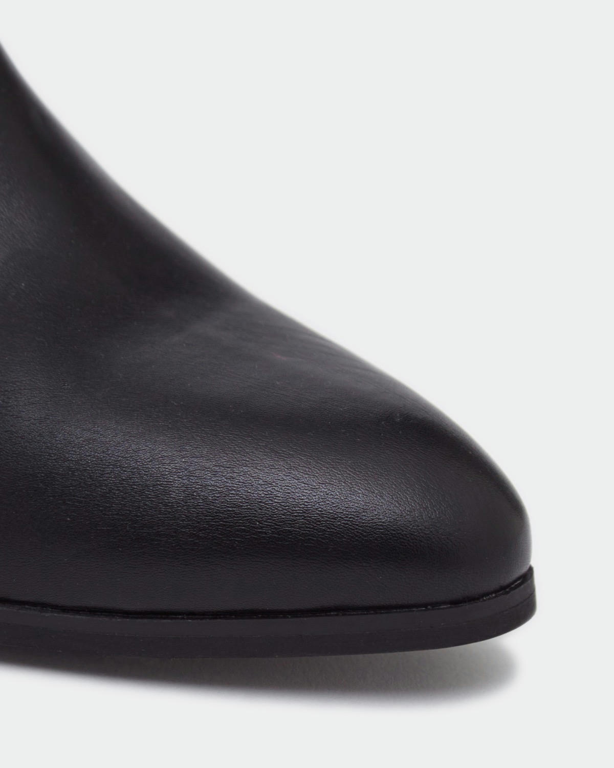 Low Heel Buckle Boot