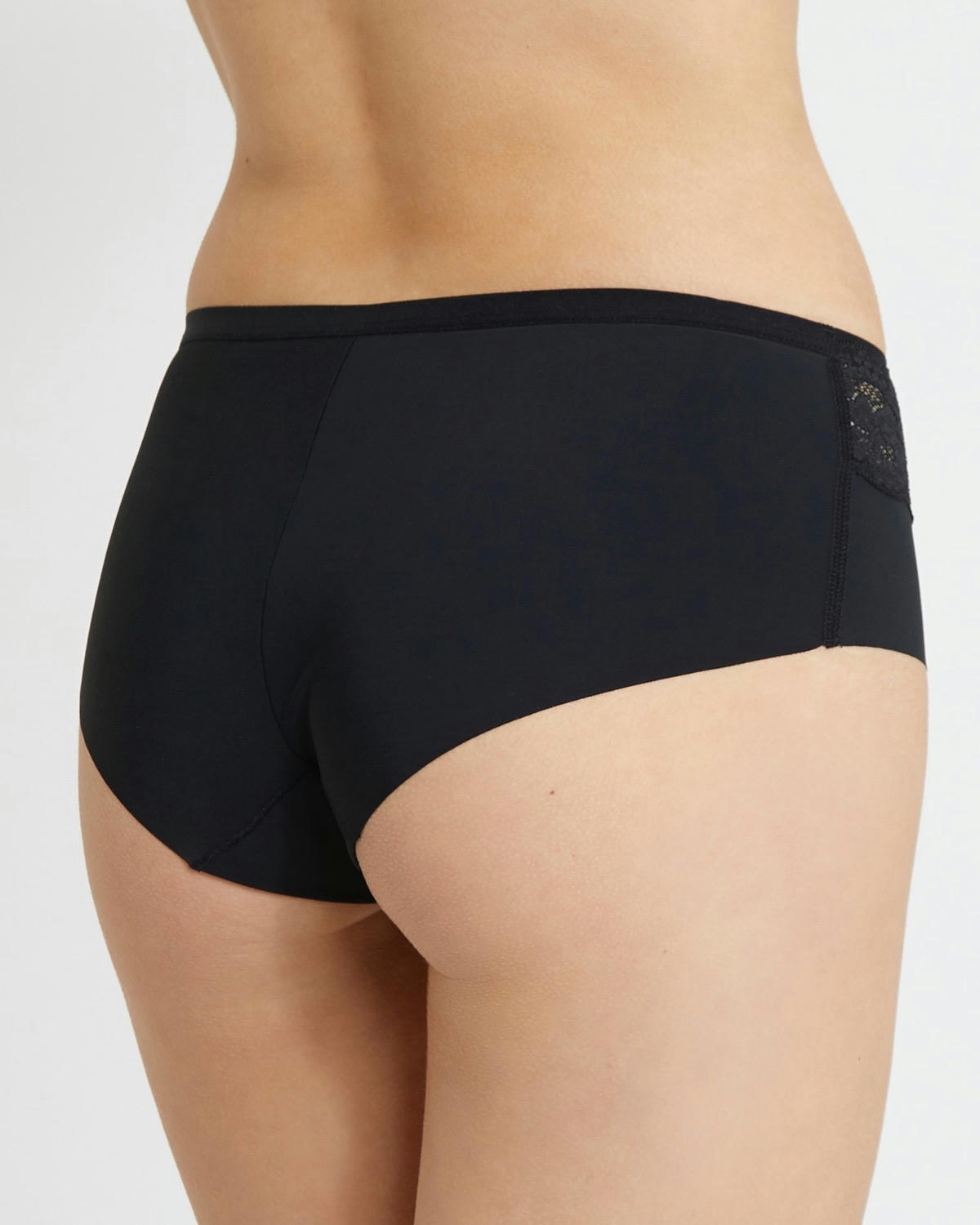 Lace Top No VPL Shorts