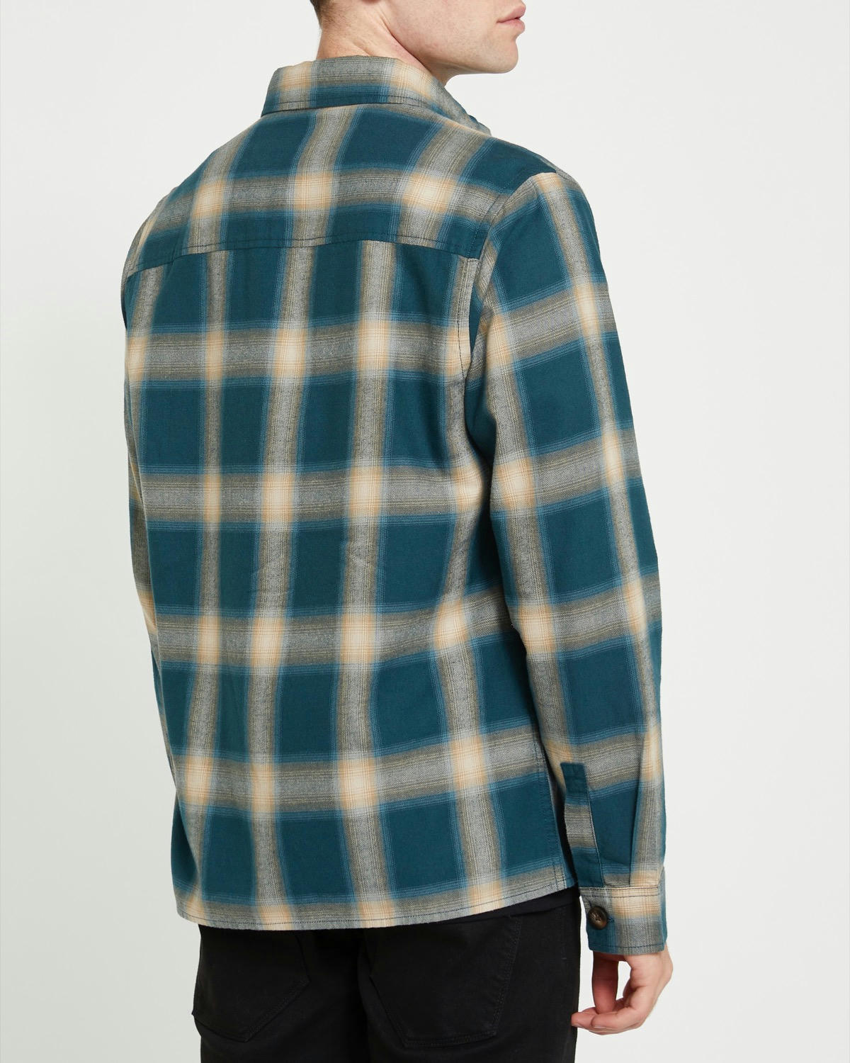 Pure Cotton Check Flannel Shirt