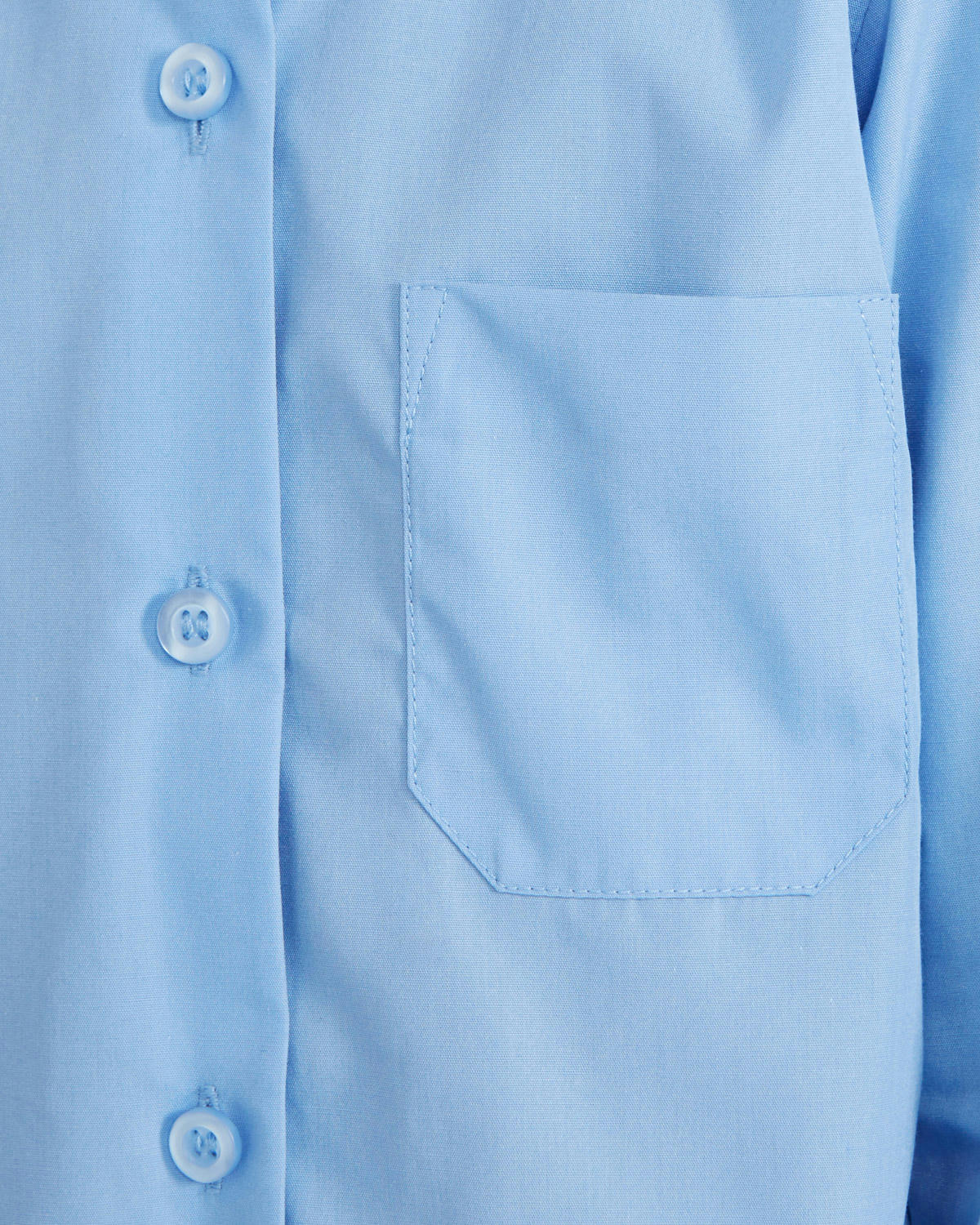 Easy Care Long-Sleeved Blouse - Pack Of 3 (4-16 Years)