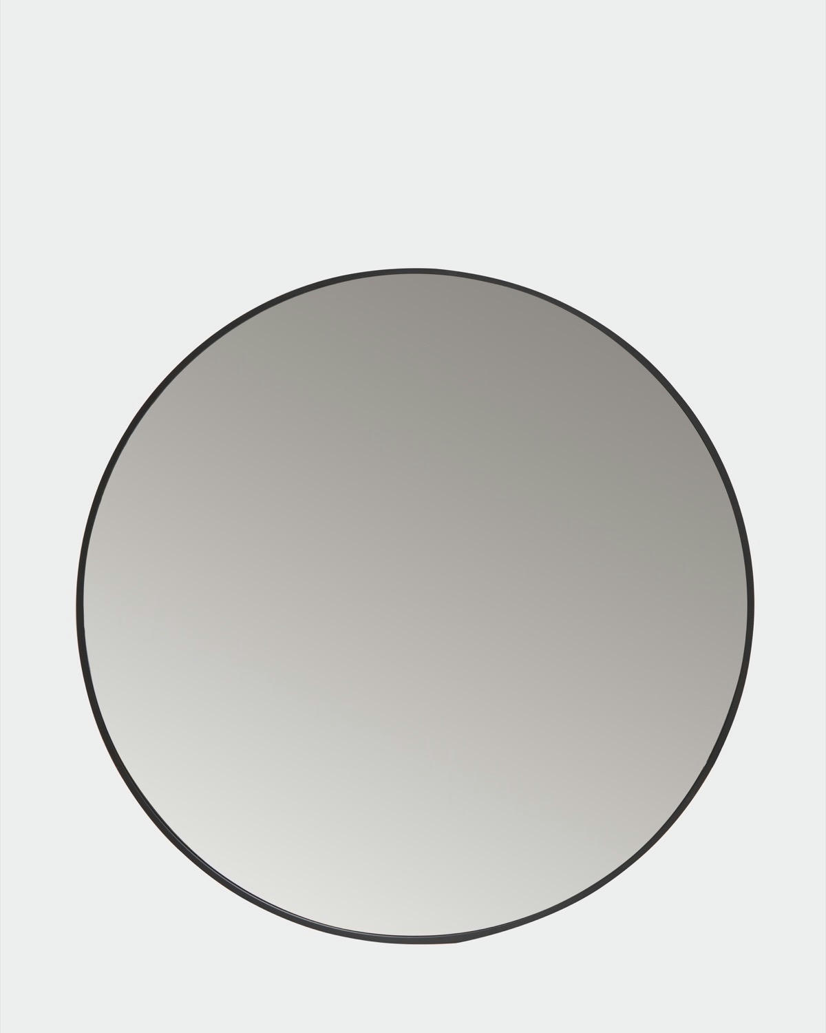 Framed Round Mirror