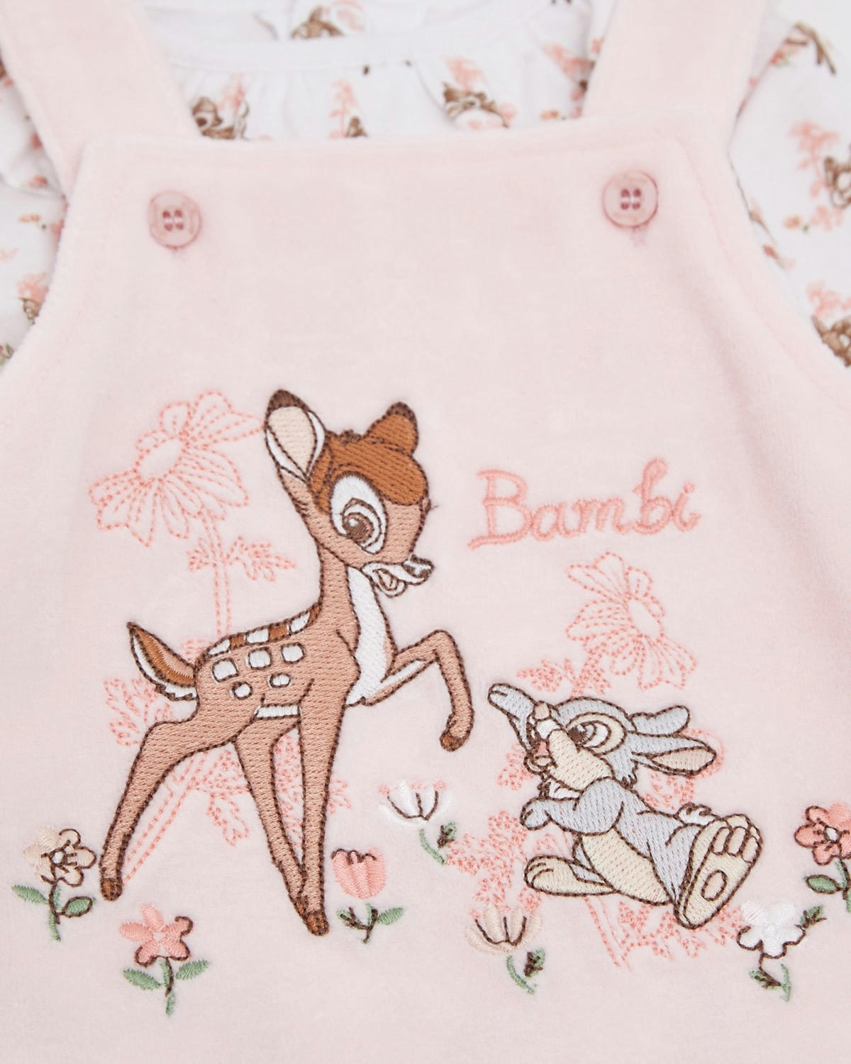 Bambi Dungaree Set (Newborn-12 months)