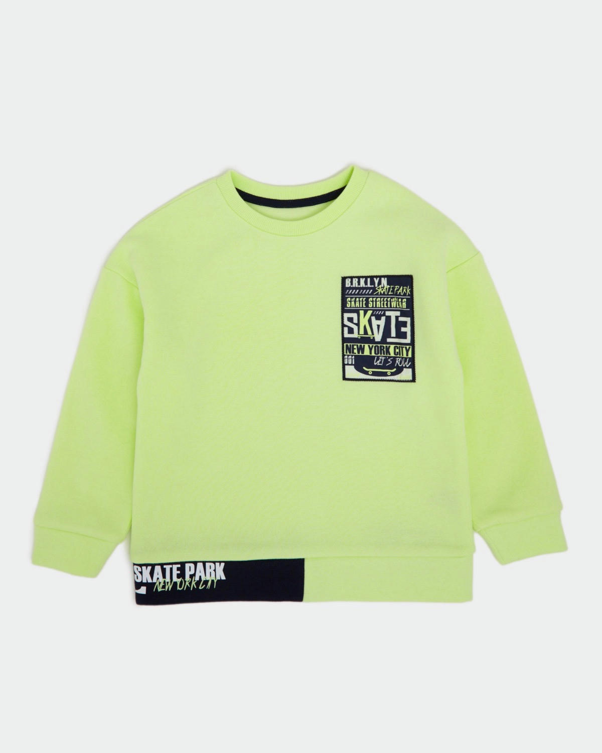 Crew Neck Skater Sweatshirt (4-14 Years)