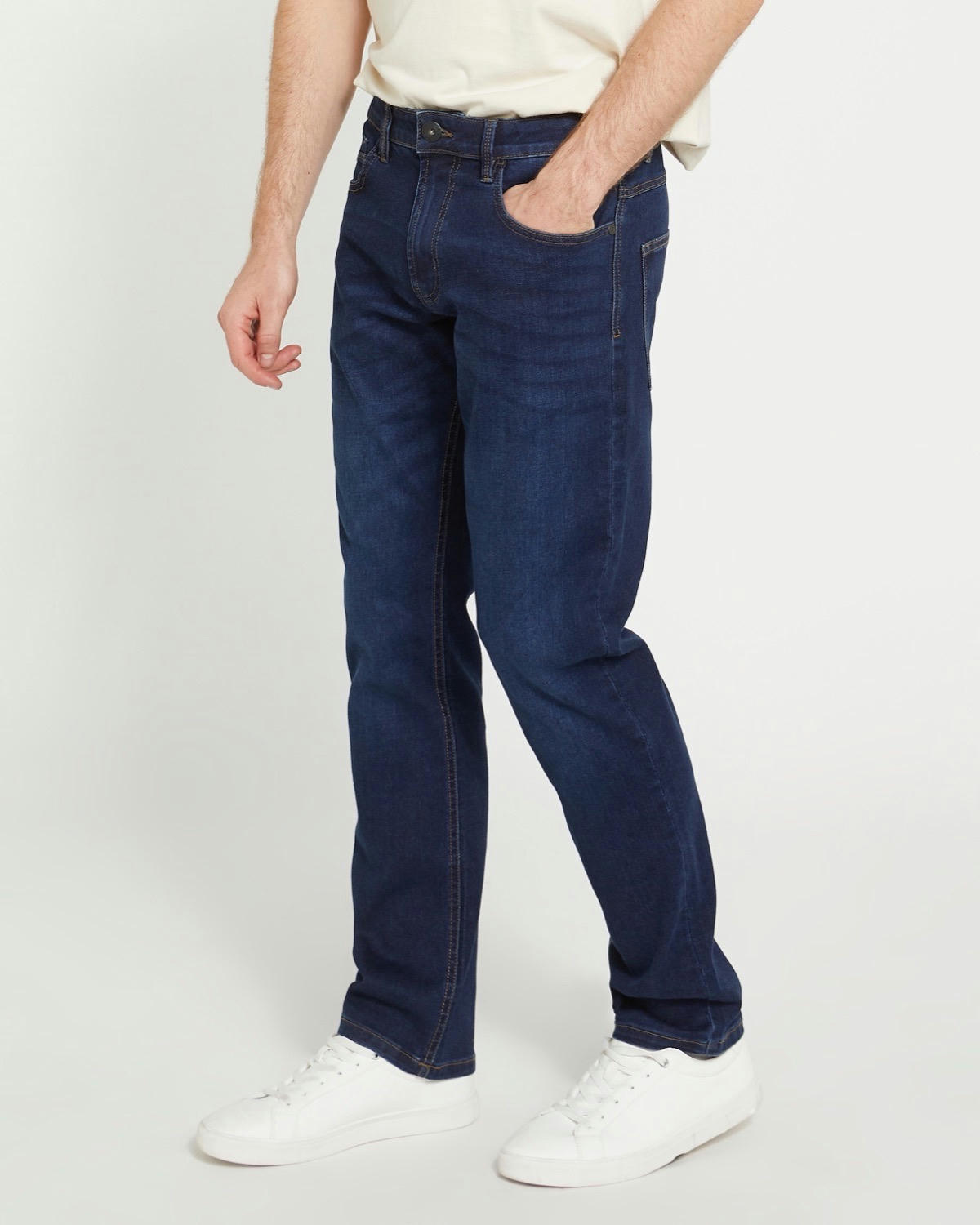 Ultra Stretch Straight Fit Jeans