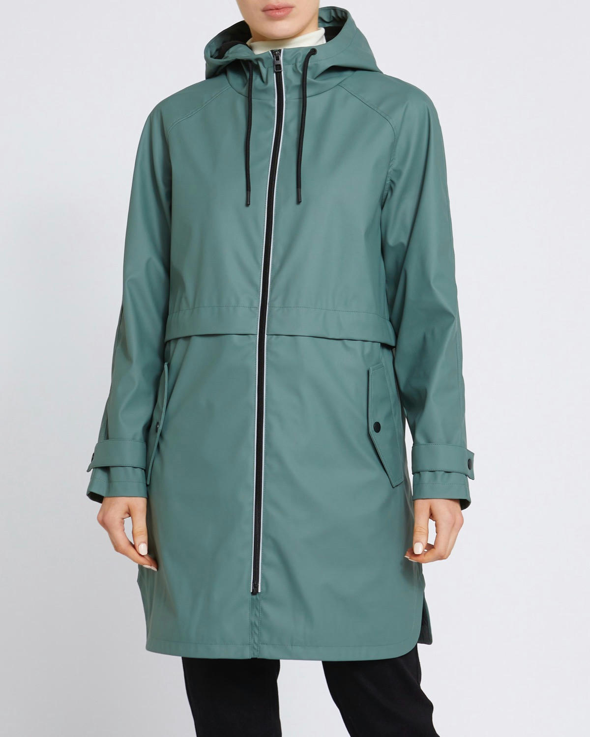 Fleece Lined Raincoat
