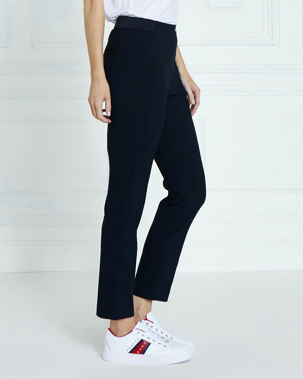 Gallery Elastic Back Trousers