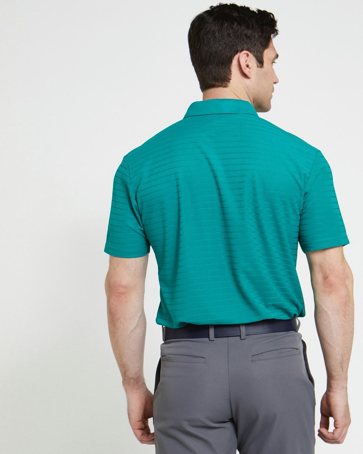 Pádraig Harrington Texture Stripe Polo Shirt