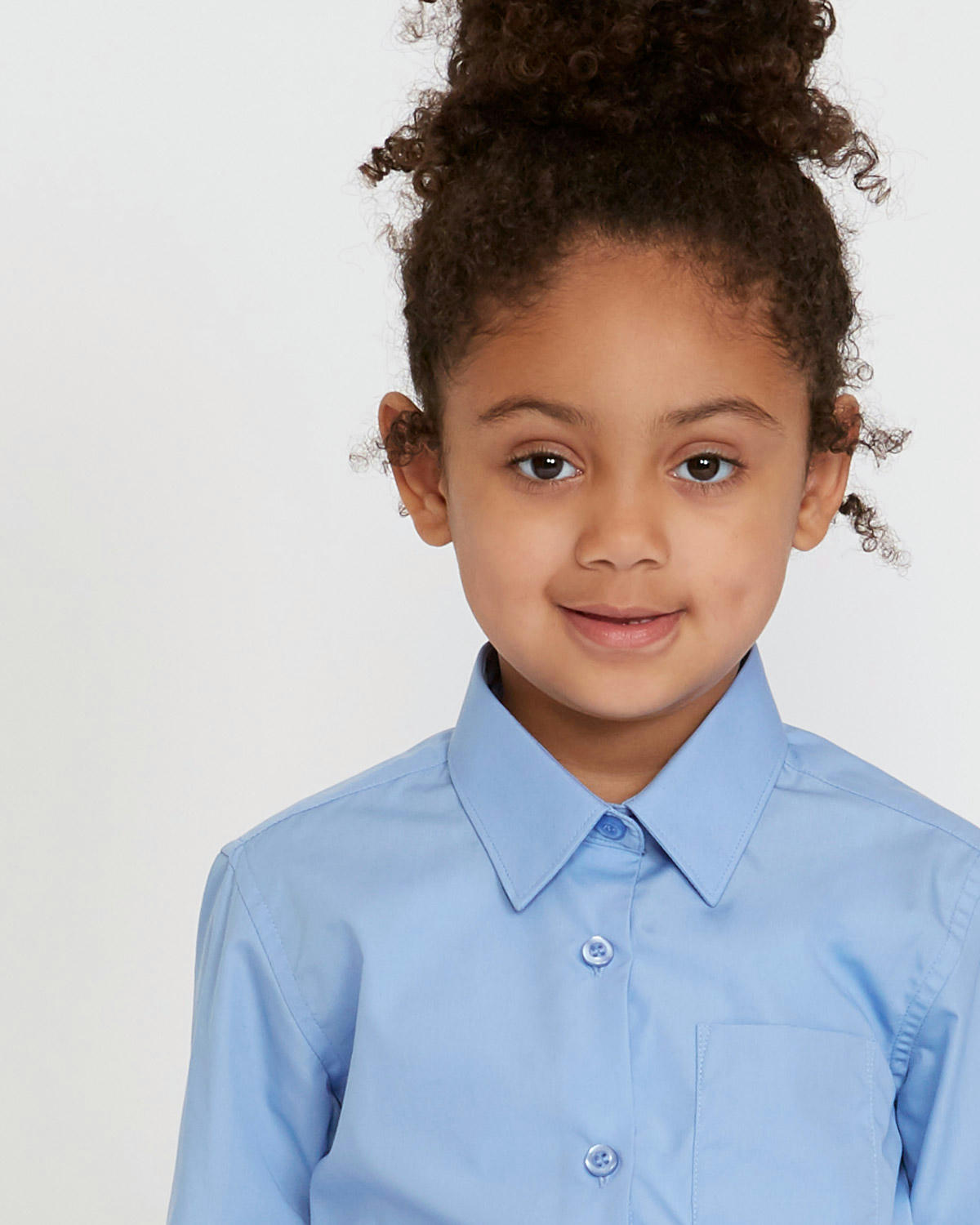 Easy Care Long-Sleeved Blouse - Pack Of 3 (4-16 Years)