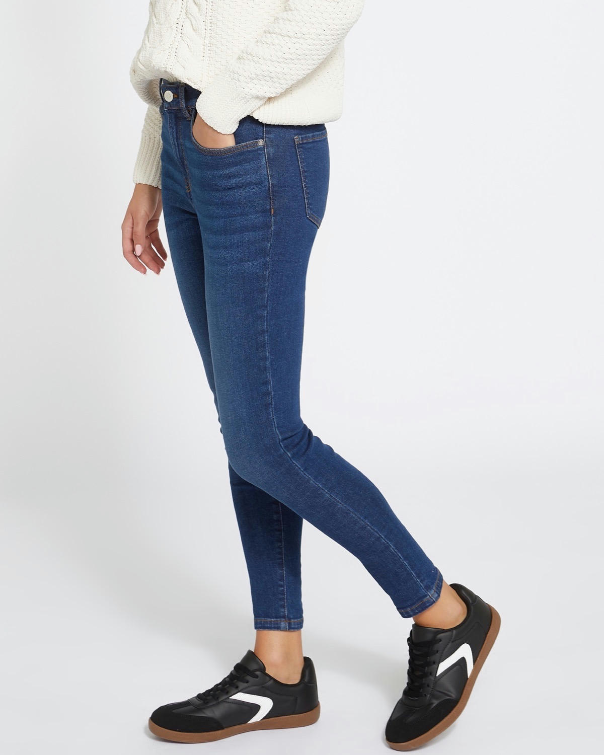 Mid Rise Skinny Jeans