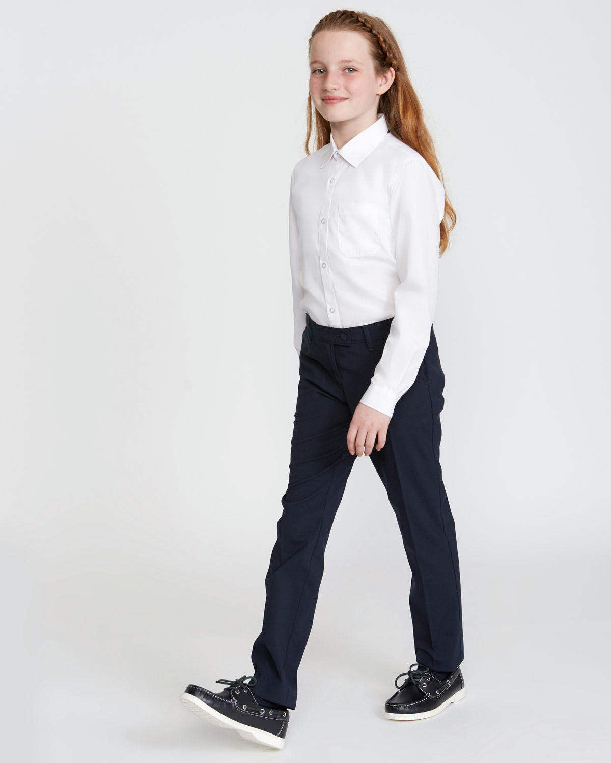 Girls Slim Fit Blouses - Pack Of 3 - (4-16 Years)