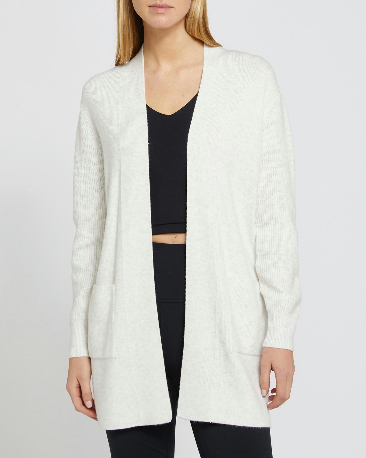 Long Pocket Edge To Edge Cardigan