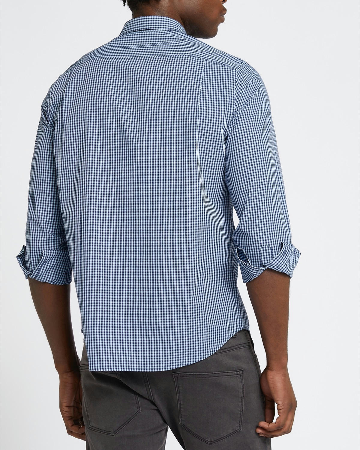 Long-Sleeved Slim Fit Shirt